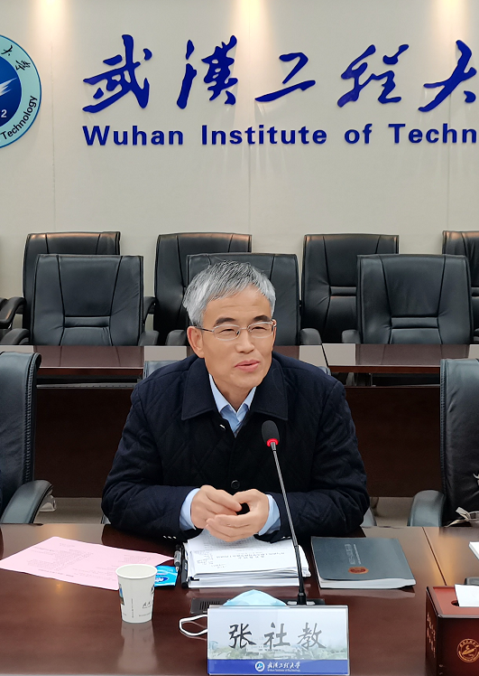 黄冈市人大常委会主任张社教一行来校调研